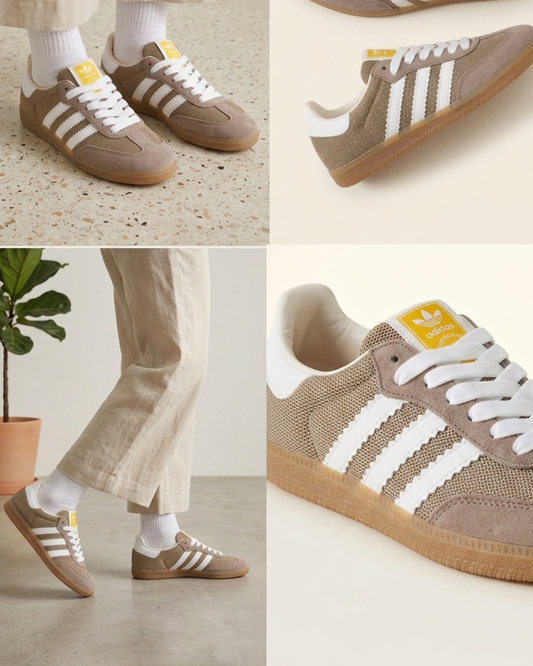 Samba Urban – Estilo Clásico en Tonos Neutros