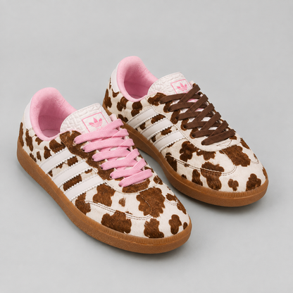 Tenis Vaquita Estilo Samba para Mujer | Doble Cordón