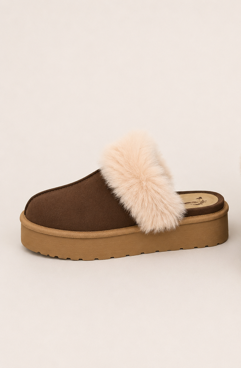 Suecos de Gamuza Slip-On con Peluche – Máxima Comodidad