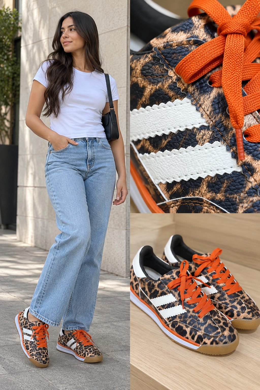 Tenis Animal Print Mujer | Deportivo Leopardo en Tendencia