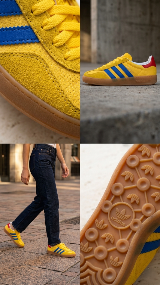 Tenis Retro Tricolor — Edición Selección Colombia