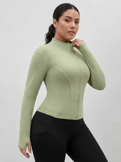 Chaqueta Deportiva Dama Elástica – Protección, Estilo y Comodidad