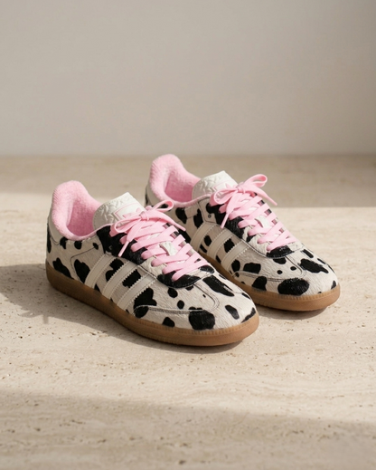 Tenis Vaquita Samba Edición Rosa & Negro