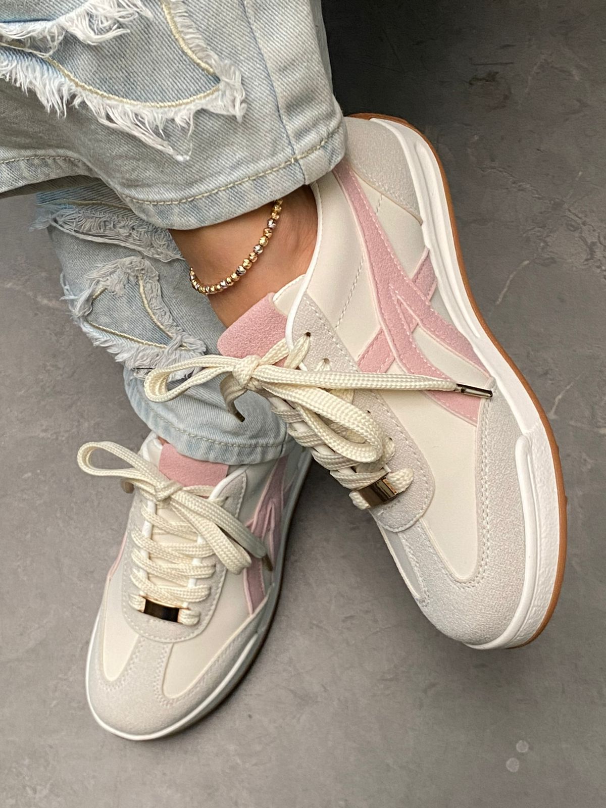 Tenis Rosa & Rojo Edición Especial
