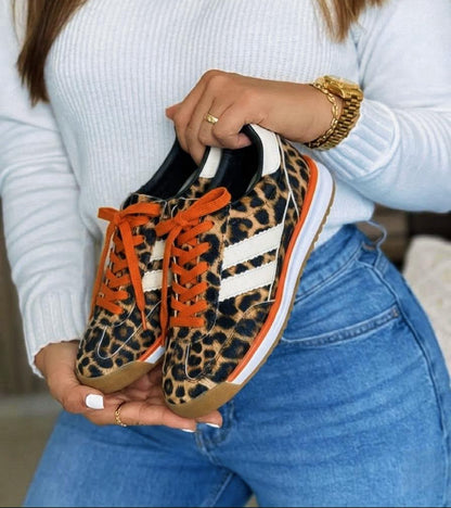 Tenis Animal Print Mujer | Deportivo Leopardo en Tendencia