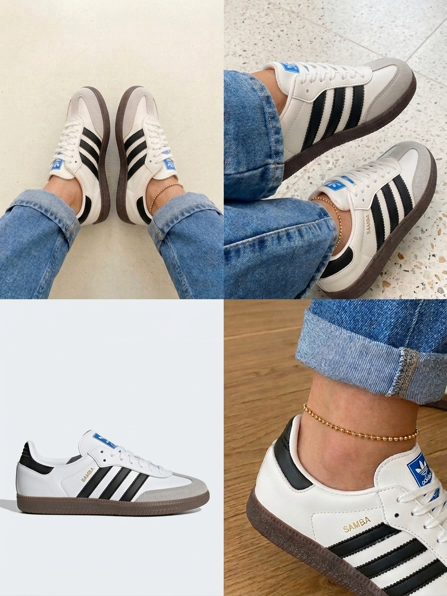 Samba Urban – Estilo Clásico en Tonos Neutros