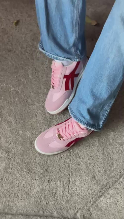 Tenis Rosa & Rojo Edición Especial